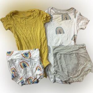 Two Kyte baby 6-12M onesie and bummies